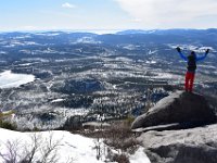 22  Avec le Mont du Lac-à-l'Empêche, le Mont du Four et le Mont des Morios (cf onglets dédiés), le Mont du Lac-des-Cygnes offre l'une des plus belles vues sur tout Charlevoix !