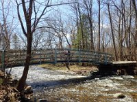 21  A la mi-mai, reprise du vélo et balade au Parc de l'Escarpement, à côté du Parc Chauveau au nord de la ville.