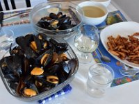 52  L'occasion également de cuisiner des moules fraîches façon "marinière".
