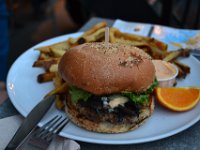 5  Burger au sanglier et aux pleurotes, savoureux !