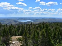 14  Vu depuis la Tour d'observation de la Montagne Noire sur le Lac de la Montagne Noire côté Sud.