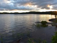 21  Soleil couchant sur le Lac du Poisson Blanc.