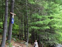 44  Deuxième arrêt au point le plus au Sud que nous atteindrons, après 8km de pagaie, pour réaliser la randonnée B "le Cap du Sud".