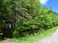 1  Nous voici à Ste-Brigitte-de-Laval, une commune située au nord-est de Québec pour deux randonnées. Ici, au départ du sentier de la Montagne à Deux-Têtes.