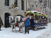 31  Le Vieux-Québec est connu pour ses calèches qui proposent à l'année des promenades guidées aux visiteurs.