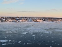 32  Coucher de soleil sur le Saint-Laurent.
