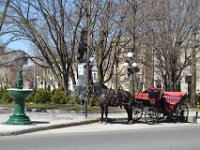 82  Calèche dans le Vieux-Québec, Parc de l'Esplanade.