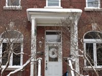 134  Après la première vraie tempête de neige de la saison, début décembre, tout est recouvert. Ici, Avenue de Salaberry.