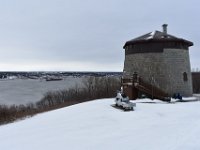 136  Les Plaines d'Abraham, vue sur le St-Laurent depuis la Tour Martello.