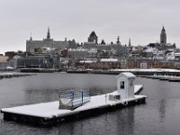 143  Panorama sur le Vieux-Québec depuis le Vieux-Port (quais du Bassin Louise).