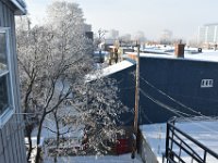 149  Mi-décembre, tout est gelé. Décor féérique avec les arbres recouverts de glace !