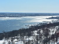 29  L'Anse au Foulon et au loin l'Eglise de Sillery.
