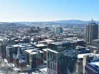 31  Vue côté sud-ouest, avec au premier plan le Consulat de France au Québec sur Grande Allée. A droite, la tour de la Banque Nationale, pas loin de chez nous :)