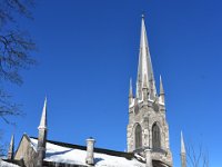 3  Stalactites en rang d'oignons sur la Chalmers-Wesley Church, rue Ste-Geneviève.