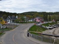 1  Maisons colorées en bois de Tadoussac, sur le port.