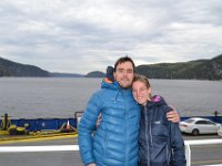 1  On rejoint le village de Tadoussac depuis la Rive Sud du Fjord du Saguenay par un traversier gratuit depuis Baie-Ste-Catherine (15 min). Une belle façon d'admirer le Fjord ! [26 Mai 2017]