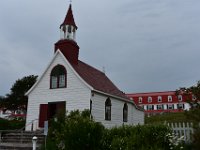 38  La Chapelle de Tadoussac, datant de 1750 et construite sur le modèle de l'église Notre-Dame-des-Victoires de Québec. [25 Juillet 2021]