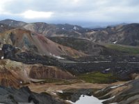 27  La coulée de lave du Landmannalaugar.