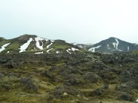 9  On s'approche du campement du Landmannalaugar.