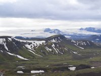 14  Au loin, les glaciers qui nous accompagneront pour la fin de la randonnée.