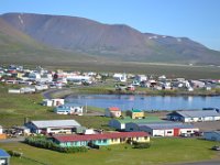 10  Vue sur le village de Skagaströnd.
