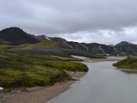 1  Départ vers 9h45 du Landmannalaugar. Nous empruntons la piste F208 vers le sud (direction Eldja) pour rejoindre la route n°1.