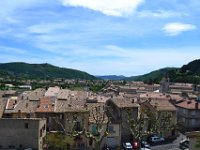 12  Vue sur les toits de Sisteron depuis la Citadelle.
