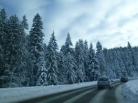 4  Sur la route des Fourgs, une petite station de ski bien connue au sud-est de Pontarlier, pour enfin la première glisse de la saison de ski 2014/2015 !