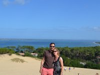 4  Après avoir gravi les marches côté forêt, nous apprécions la vue :)