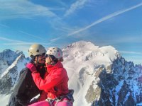 11  Au sommet de la Roche Faurio (3730 m) :) Vue sur le Dôme et la Barre.