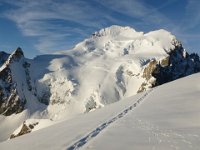 5  Pause sur le replat du glacier.
