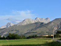1  Par une belle matinée de juillet, vue sur le Pic de Bure (2709m, cf. Onglet dédié) depuis Corréo.