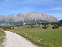3  Panorama sur l'est du cirque du Dévoluy, frontière avec le Champsaur