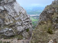 1  La Brèche - Accès au Pic - Vue sur Gap