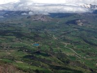 3  Vue depuis le Pic sur le Champsaur (Chapeau de Napoléon, lacs)