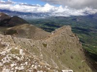 4  Les crêtes de la Montagne de Charance, vue depuis le Pic