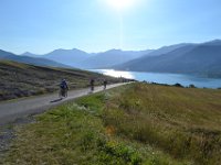 2  Jour de l'Embrun Man, nous sommes sur le parcours cycliste en arrivant à Prunières !