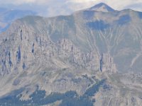 16  En face du Morgon, côté nord du lac, les Aiguilles de Chabrières (cf. onglet du site dédié à cette randonnée).