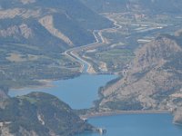 21  Zoom sur le barrage et le Canal de la Durance.