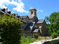31  L'abbaye de Boscodon, édifice roman du XIIème siècle, près du parking de départ.