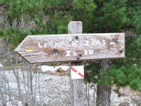 1  Départ pour le Piolit depuis le Torrent du Sapet (1650m), depuis La Bâtie-Neuve en direction du Col de Moissières.