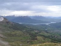 13  Vue sur le Lac de Serre-Ponçon depuis le sommet.