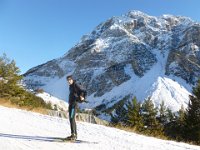 4  Séance de ski de fond à Cervières secteur Les Fonds.