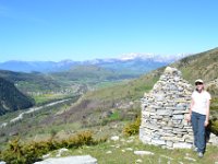 4  Premier point de vue sur Ancelle et au loin Céüse, Charance et Bure :)