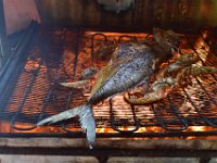 26  Carangue et langouste au barbecue.